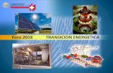 Foro 2018 TRANSICION ENERGETICA...2018/03/06  · TRANSICION ENERGETICA APLICACIÓN PRACTICA LA ENERGIA SUSTENTABLE CUBRE: Conservación de la Energía Energía Renovable wDigestión