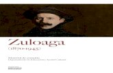 Inicio | Museo de Bellas Artes de Bilbao - Zuloaga · 2019. 5. 30. · 4 Zuloaga (1898-1924) L a determinación de Zuloaga por continuar la senda de la tradición pictórica española