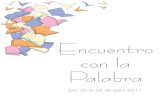 Encuentro con los autores - Alcaparros · 2020. 2. 14. · • El evento se llevará a cabo en las instalaciones del Colegio Hacienda Los Alcaparros del 26 al 28 de abril de 2017