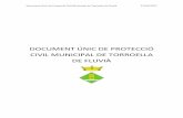 document unic de proteccio civil DUPROCIM · Acord GOV/141/2014, de 21 d’octubre, pel qual s’aprova la revisió del Pla especial d’emergències per incendis forestals de Catalunya