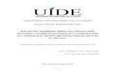 UNIVERSIDAD INTERNACIONAL DEL ECUADOR FACULTAD DE … · 2018. 1. 14. · universidad internacional del ecuador . facultad de ingenieria civil . anÁlisis del desempeÑo sÍsmico