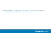 Integrated Dell Remote Access Controller 8 Version 2.70.70.70 … · 2020. 4. 21. · Inicio de sesión SSO de iDRAC mediante la interfaz web de iDRAC..... 32 Inicio de sesión SSO