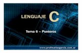 Lenguaje C Tema 6profmatiasgarcia.com.ar/uploads/tutoriales/Lenguaje_C... · 2019. 12. 16. · Si tengo la matriz x[10][20] y quiero acceder al elemento de la fila 3 y la columna
