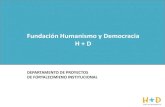 Fundación Humanismo y Democracia H + D · HAITÍ: 2 proyectos en ejecución Mapa de intervenciones: Haití Atención sanitaria y prevención de enfermedades infecciosas para los