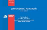 CAMBIO CLIMÁTICO y SECTOR ENERGÍA...JULIO 15, 2015 . Patricio Bofill . Cambio Climático . DIVISIÓN DE DESARROLLO SUSTENTABLE . ... 2013 y 2030. • El sector generación y transporte