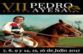 Viladrau · 2018. 6. 13. · TORNEO PEDRO AYESA 7.8. g Y 14.15, 16 DE JULIO E Club de Polo Sant Antoni de Viladrau albergará el próximo 7, 8, 9 y 14. 1516 de julio el Vll Tomeo