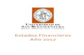 Universidad San Buenaventura COLOMBIA anexos/9...material, la situación financiera de Universidad de San Buenaventura., al 31 de diciembre de 2017 y 2016, y Ios resultados de sus