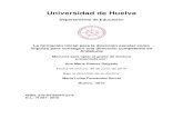 Universidad de Huelvarabida.uhu.es/dspace/bitstream/handle/10272/4074...A los tutores y tutoras del Programa de Formación Inicial de directores y directoras del curso 2008/2009. A