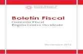 Comisión Fiscal Región Centro Occidenteccpq.com.mx/PDF/Publicaciones/BOLETINES/BOLETINCOFIRENOV... · 2016. 11. 15. · 4 EDITORIAL La Comisión Fiscal Regional Centro Occidente
