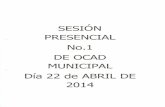 Tame...Municipio de Tame se da inicio a la sesión No.01 de OCAD, con el siguiente orden del día. CALLE 15 # 14 - 20 Telefax: 8886129 E-mail planeacion@tame-arauca.gov.co WEB