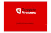 CALIDAD Y TRABAJO SOCIAL EN LA VIVIENDA PÚBLICA DE ZARAGOZA€¦ · PLAN ESTRATÉGICO de Zaragoza Vivienda 2017 –2020 1.2.3: Desarrollar programas comunitarios destinados a la