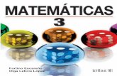 MATEMÁTICASkalihasan.com/matematicas/Libro-3ro-1.pdfBloque 1 1.1. Cuadrado de un binomio Te sugerimos leer: “En ayuda de la aritmética”, en Perelman, Y., Álgebra recreativa,tes