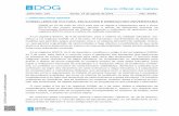 Orde DOG Xoves, 14 de agosto de 2014 · 2020. 7. 8. · O novo artigo 6 bis da Lei orgánica 2/2006, do 3 de maio, define a distribución de competencias entre as distintas administracións