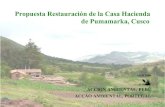 Propuesta Restauración de la Casa Hacienda de Pumamarka, Cusco - Pumamarka Propuesta... · 2007. 12. 11. · común para calentar agua, por ejemplo, es una caja rígida negra de
