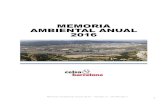 MEMORIA AMBIENTAL ANUAL 2016 - CELSA Barcelona BCN_MEMORIA... · 2019. 7. 18. · Memoria Ambiental Anual 2016 -Versión 4 –24/04/2017. ENTRADAS SALIDAS Consumo materias y recursos