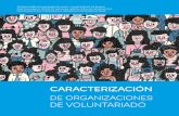 CARACTERIZACIÓN · 2018. 12. 5. · caracterizaciÓn de organizaciones de voluntariado estudio sobre voluntariado en chile y levantamiento de buenas prÁcticas para el proyecto “hacia
