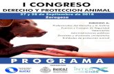 I CONGRESO · Perspectivas e intervención veterinaria en casos de maltrato animal Presentación: Ilmo. Sr. D. Jesús García López, Presidente del Colegio Oficial de Veterinarios