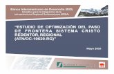 Estudio de Optimización del Paso de Frontera Sistema ......parte del comercio de Argentina con terceros países. Carga transportada por vínculo bilateral - 2009 en % sobre carga