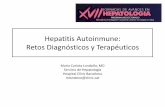 Hepatitis Autoinmune: Retos Diagnósticos y Terapéuticos...Introducción: Clínica • Ambos sexos (3:1) • Cualquier edad con distribución bimodal (pubertad y entre la 4-6ta década