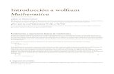 Mathematica - WordPress.com · 2017. 6. 1. · que a cálculo manual nos llevaría una gran cantidad de tiempo. Fundamentos y operaciones básicas de mathematica Al igual que cualquier