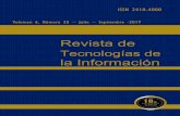 Tecnologías de Revista de la Información · 2020. 3. 25. · Revista de Tecnologías de la Información Definición del Research Journal Objetivos Científicos Apoyar a la Comunidad