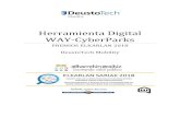 Herramienta Digital WAY-CyberParks · es el resultado de una fuerte cooperación internacional entre desarrolladores de herramientas TIC, diseñadores urbanos/arquitectos de paisajes