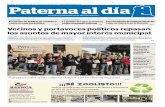 Paterna al día · 2 o Paterna al día Opinión 2 uincena noiembre 213 Editorial E ste mes de noviembre se cumplen 11 años de la salida de la primera edición de Paterna al día.