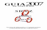 GUIA2007 - unizar.eseuitiz.unizar.es/documentos/administracion/informes/... · 2009. 9. 30. · 3 Acceso a la red informática 3.1 Configuración de un punto de red 3.1.1 Descripción