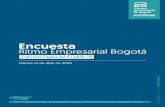 Ritmo Empresarial Bogotá...Ritmo Empresarial Bogotá Edición Especial COVID-19 Martes 14 de abril de 2020 #ESTAEMPRESA ESDETODOS El balance del comportamiento de las ventas durante