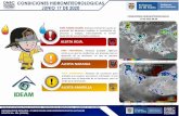 CONDICIONES HIDROMETEOROLOGICAS 17-06-2020 08 ......(2) ALERTA AMARILLA: Probabilidad baja crecientes súbitas en el río Baudó y sus afluentes. Se recomienda especial atención para