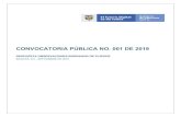 CONVOCATORIA PÚBLICA NO. 001 de 2019 - mintic.gov.co · 2019. 10. 1. · Convocatoria Pública No. 001 de 2019, ... Circular 02 de 2016 de la Superintendencia de Industria y Comercio);