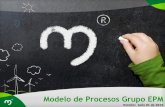 Modelo de Procesos Grupo EPM...Para la construcción del Modelo de Procesos Grupo EPM, se empleo la Metodología de Gestión de Ciclos de Negocio –BCMM (Business Cycle Management