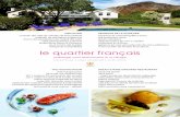 UBICACIÓN SECRETOS DE LE QUARTIERwetu.com/Map/Resources/1275/LQF Fact Sheet 2013 Spanish... · 2013. 4. 10. · sereno jardín de hierbas & escultura THE TASTING ROOM chef margot