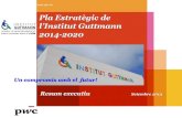 Pla Estratègic de - Guttmann · 2017. 10. 10. · PwC El Pla Estratègic de l’Institut Guttmann 2014-2020: Un compromís amb el futur! 4 Un dels trets singulars de l'Institut Guttmann