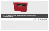 FPA-1000-UL Central de Incendio Compacta...FPA-1000-UL Central de Incendio Compacta Índice de contenidos | es 3 Bosch Security Systems, Inc. Hoja de Registro de Programa F.01U.078.118