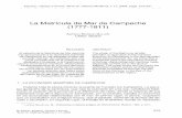 La Matrícula de Mar de Campeche (1777-1811)e-spacio.uned.es/fez/eserv/bibliuned:ETFSerie4-EA2F7080-C23A-3B1… · Espacio, Tiempo y Forma, Serie IV, Historia Moderna, t. 17, 2004,