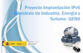 Proyecto Implantación IPv6 Ministerio de Industria, Energía y … · Promoción y experiencias 6. Esquema de Colaboración Público Privada ... •Fomento de la colaboración público-privada