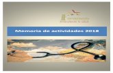 Memoria de actividades 2018 · 2020. 5. 11. · Memoria InfoSF 2018 2 CARTA DE LA PRESIDENTA En este 2018 hemos ido creciendo, creciendo en proyectos y voluntarios. En Guatemala con