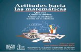 UNAM · 2020. 1. 24. · 6 Actitudes hacia las matemáticas Qué son Cómo se miden Cómo se evalan Cómo se modican que desarrolla el alumnado hacia las distintas asignaturas podrían