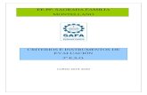 EE.PP. SAGRADA FAMILIA MONTELLANO · 2019. 10. 13. · EE.PP SAGRADA FAMILIA-MONTELLANO 2- CRITERIOS DE PROMOCIÓN. La ordenación de la evaluación del proceso de aprendizaje del