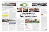 El periódico de la vida nacional - Señalan protección...2020/01/28  · COBRO DE PISO EN EL METRO Un grupo de policías cobraría para proteger a extorsionadores, de acuerdo con