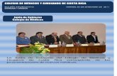 COLEGIO DE MÉDICOS Y CIRUJANOS DE COSTA RICA · puede cometer dos delitos, el de falsedad de Documento Público y el Uso de Documento Falso, ambos delitos con condena de prisión.