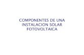 COMPONENTES DE UNACOMPONENTES DE UNA INSTALACION … · 2012. 11. 3. · COMPONENTES DE UNACOMPONENTES DE UNA INSTALACION SOLAR FOTOVOLTAICA. Índice 02 Inversores - Introducción