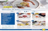 Aprende a elaborar recetas fáciles y deliciosas en Lidl.es · Para el pato confitado: 600 g de muslos de pato en confit Para la salsa de carne: 1/2 cebolla dulce 2 zanahorias 60