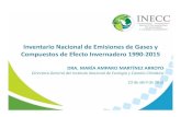 Inventario Nacional de Emisiones de Gases y Compuestos de ... · inventarios de gases de efecto invernadero sean exactos en el sentido de que son sistemáticamente "ni sobrestimados