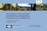 GUÍA PARA LA EVALUACIÓN ECONÓMICA Y FINANCIERA DE … · 2018. 5. 11. · Proyectos para empresas forestales comunitarias (EFC) y para la competitividad en México y América Latina