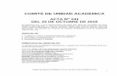 COMITÉ DE UNIDAD ACADÉMICA - Universidad Libre · 2018. 11. 2. · 6. hoja de vida actualizada 7. copia documento de identidad 8. certificado de consultorio jurÍdico 9. certificado
