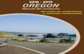Manual del Conductor de Oregon 2019 - ePermitTest.com...2018 – 2019 Manual del conductor de Oregon Visítenos en OregonDMV.com Publicado por Departamento de Transporte de Oregon