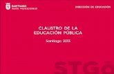 CLAUSTROS · CIFRAS CLAUSTRO - El Programa de Participación en Claustro se llevó a cabo en 42 de los escuelas y liceos municipales de Santiago desde mayo a noviembre de 2013. -