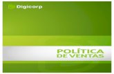 Politica de Ventas · 2020. 5. 8. · PÁGINA 5 DE 10 ORDEN DE COMPRA | PRECIOS Política de Ventas www. digic orp . c om.bo exclusivamente a titulares de cuenta o a personal autorizado.